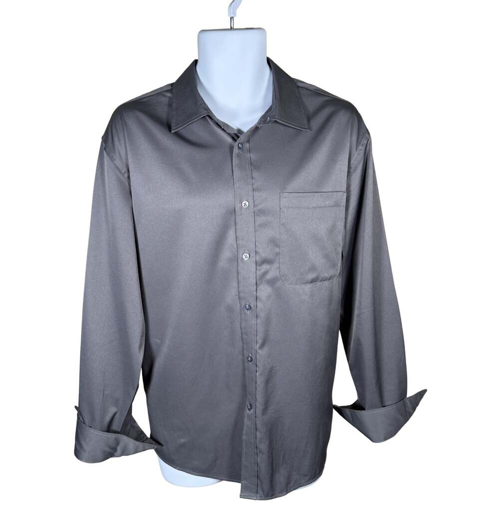Alimens & Gentle Men's Flex Wrinkle-Resistant Button-Down Shirt